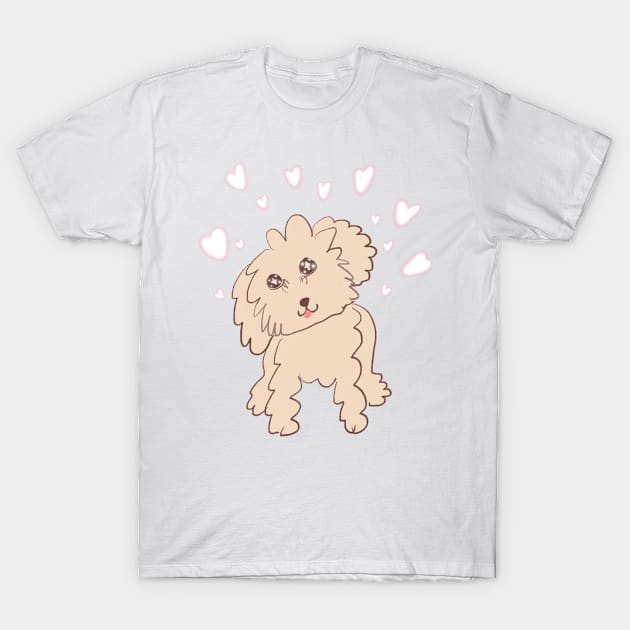 Your Dog Loves You! T-Shirt by PatternbyNOK